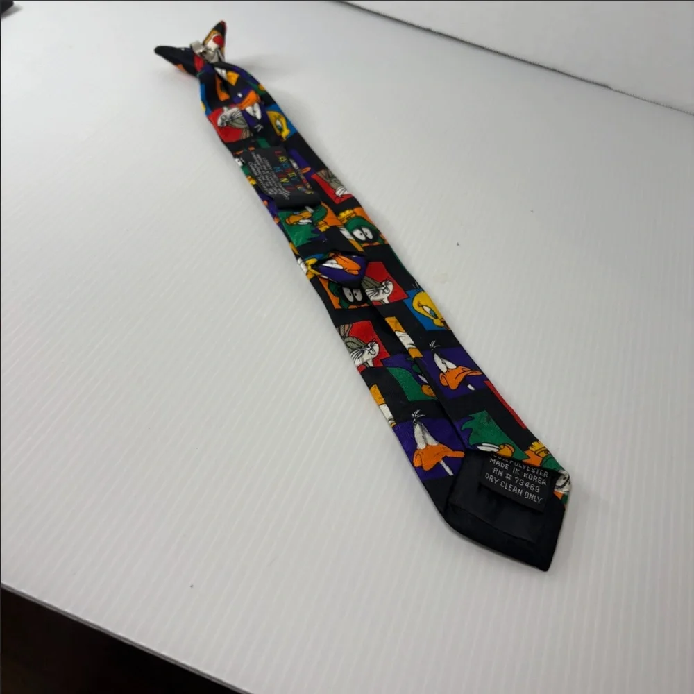 Looney Tunes Vintage Clip on Tie Warner Mania 1993 *Kids Tie*
